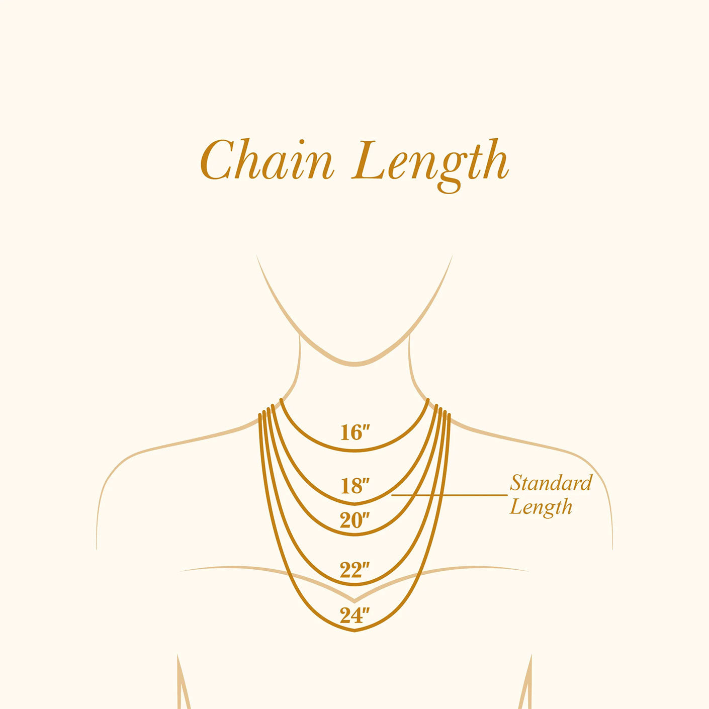 Paperclip Chain Necklace In Gold