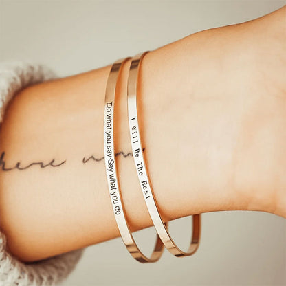 Personalized Cuff Bracelet